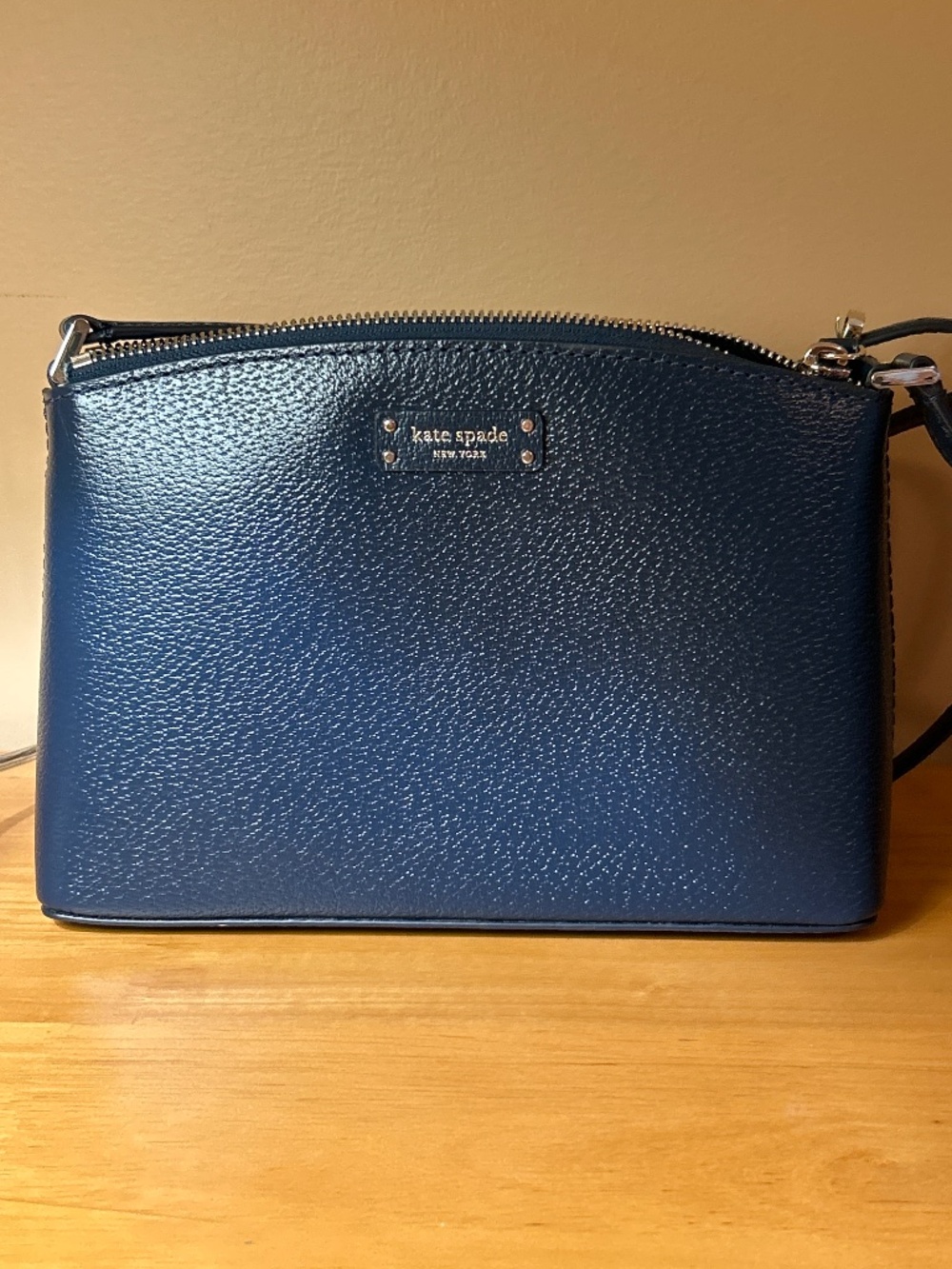 Kate Spade Navy leather crossbody